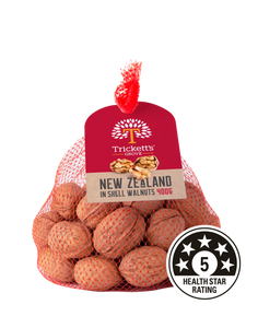 Trickett's Grove Whole Walnuts 400g (In-shell Walnuts) NZ Grown