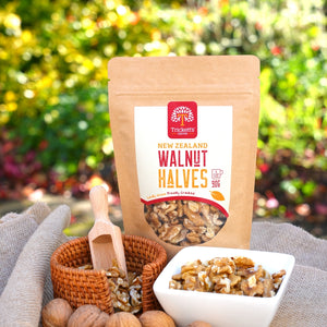 Trickett's Grove Walnut Halves 90g - New Zealand Grown Walnuts