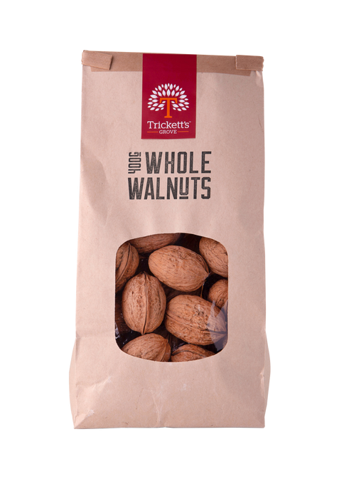 Trickett's Grove Whole New Zealand Walnuts 400g