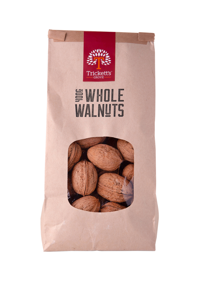 Trickett's Grove Whole New Zealand Walnuts 400g